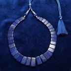 Collier de perles bleues H A GEMS