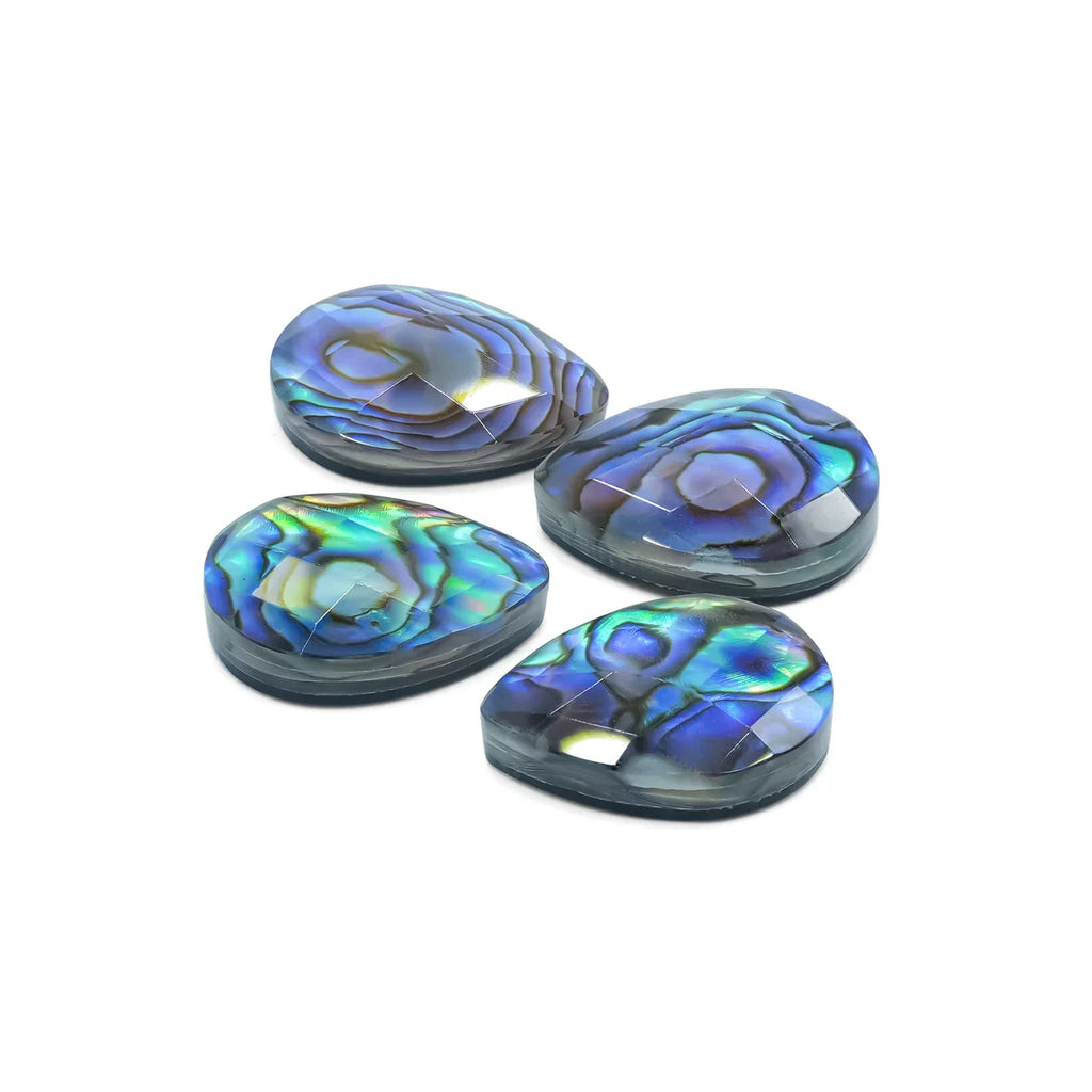 Cabochon de coquille d’ormeau en poire