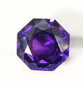 Pierre violette ovale facettée 11,60 ct