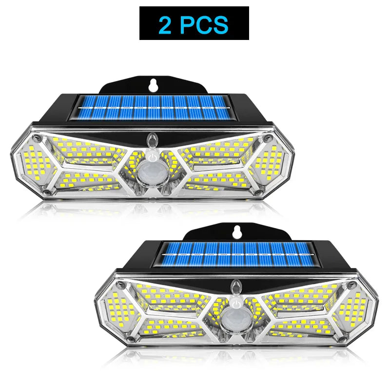 Applique solaire LED à détecteur de mouvement