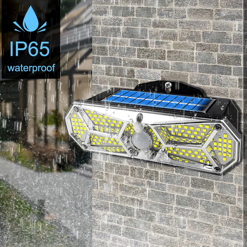 Applique solaire LED à détecteur de mouvement