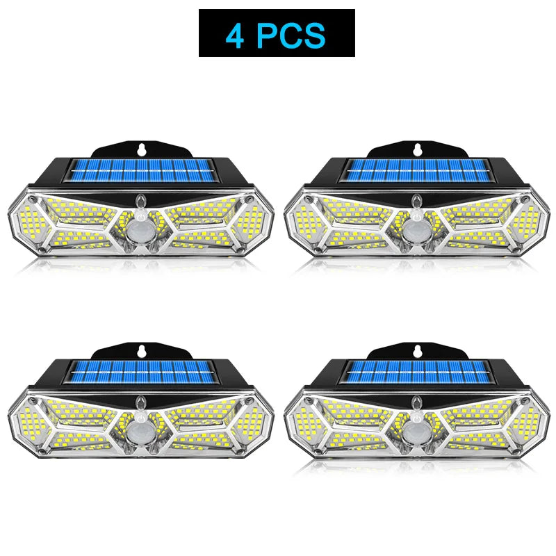 Applique solaire LED à détecteur de mouvement
