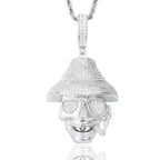 Pendentif cœur à pierre TUHE