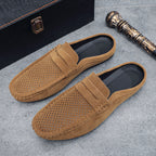 Mules homme à bout rond Foot Lishi A58