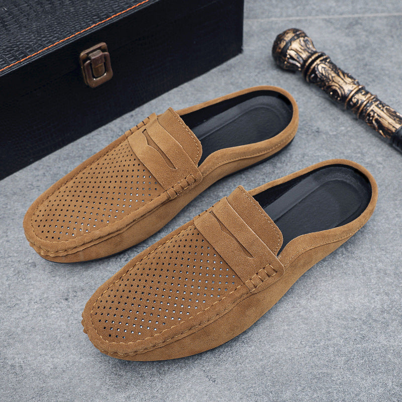 Mules homme à bout rond Foot Lishi A58