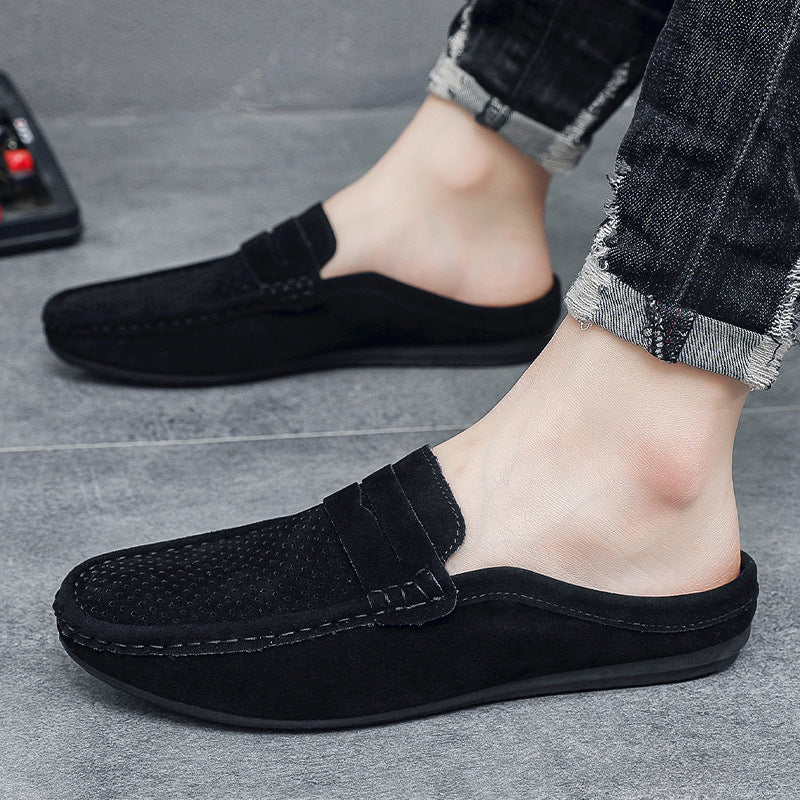 Mules homme à bout rond Foot Lishi A58
