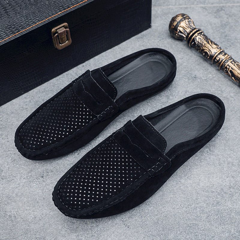 Mules homme à bout rond Foot Lishi A58