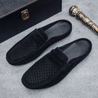 Mules homme à bout rond Foot Lishi A58