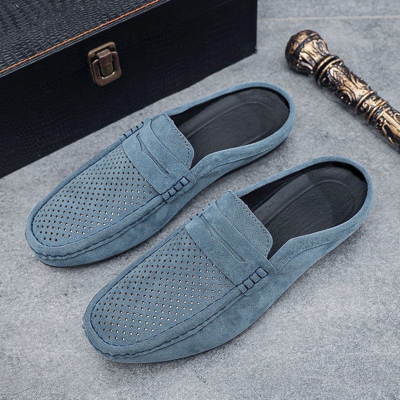 Mules homme à bout rond Foot Lishi A58
