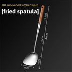 Ustensiles pour wok : spatule et louche