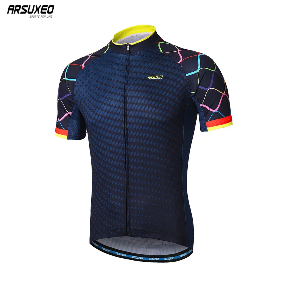 Maillot de cyclisme homme à manches courtes