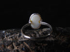 Bague à opale multicolore PMEGEMSBEADS
