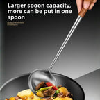 Ustensiles pour wok : spatule et louche