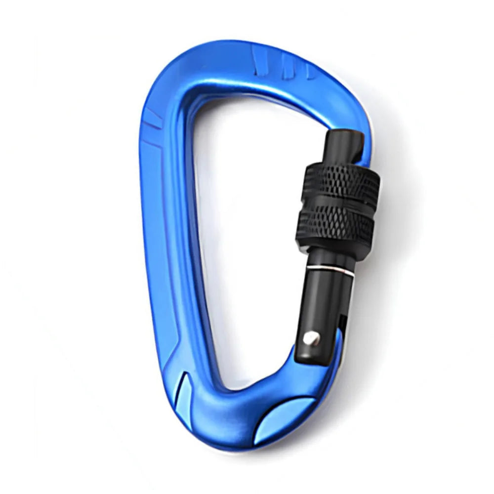 Mousqueton en D en aluminium pour accessoires