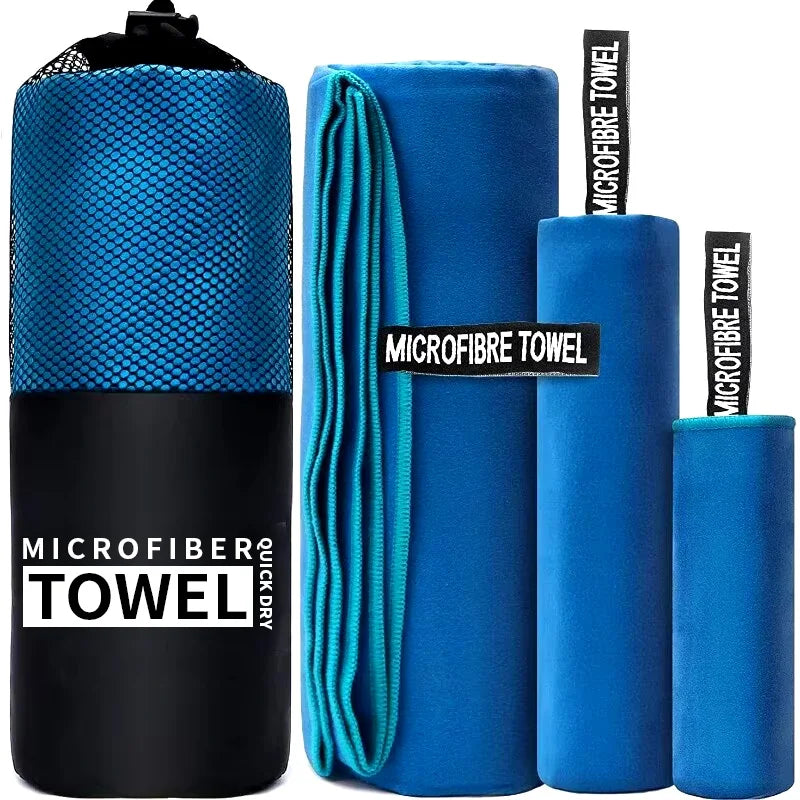 Serviette de sport BRS 40 × 80 cm avec pochette