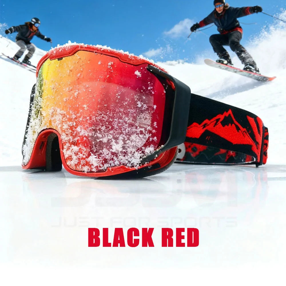 Masque de ski à double écran antibuée