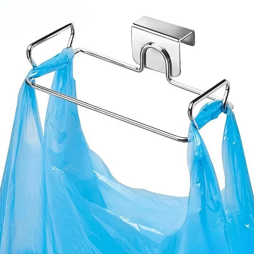 Support de sac-poubelle à suspendre en inox