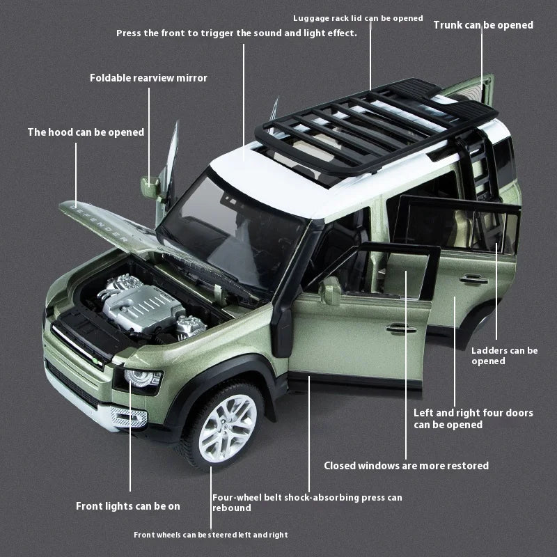 Voiture miniature Land Rover 1:18 Maisto