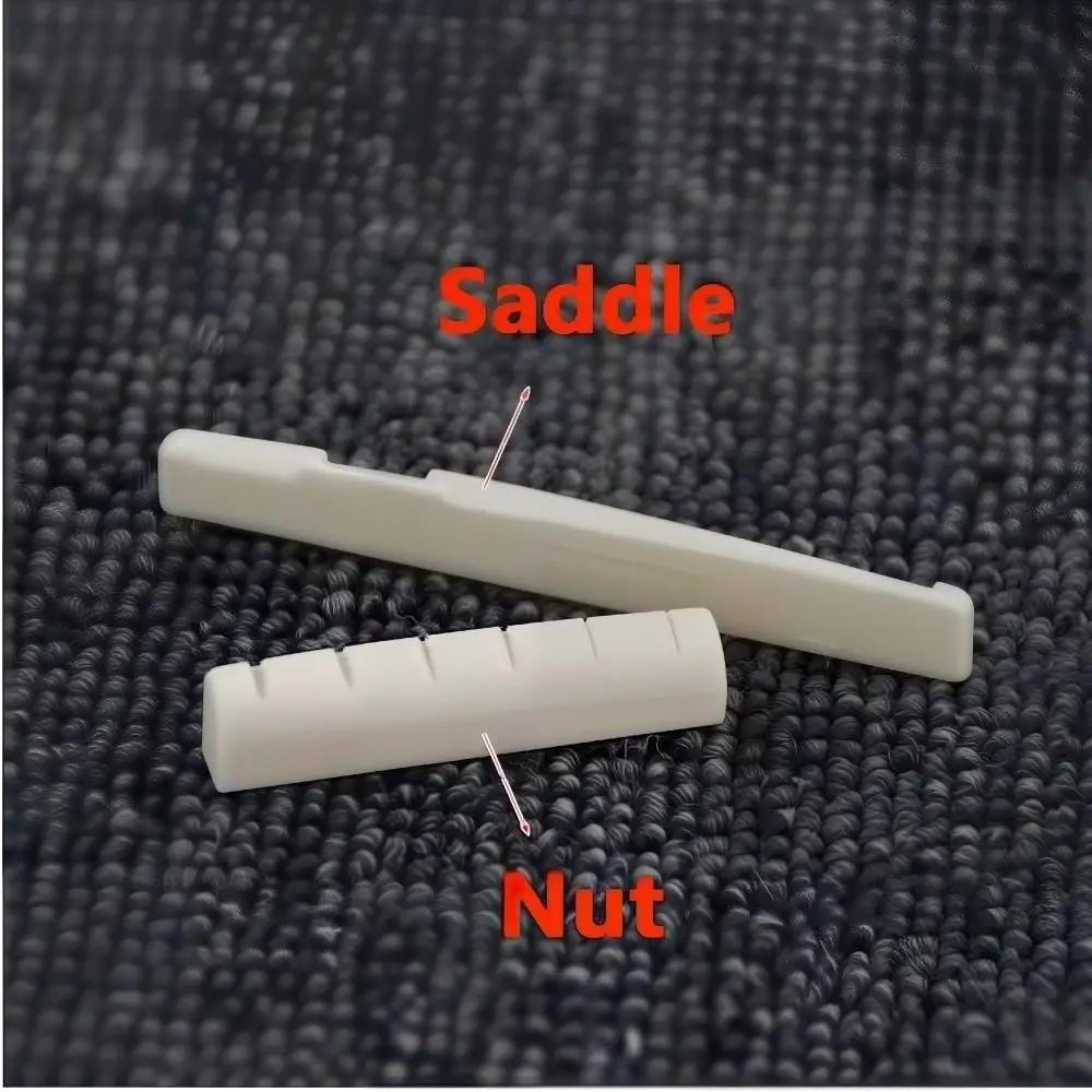Set de 4 sillets de guitare en os Miwayer