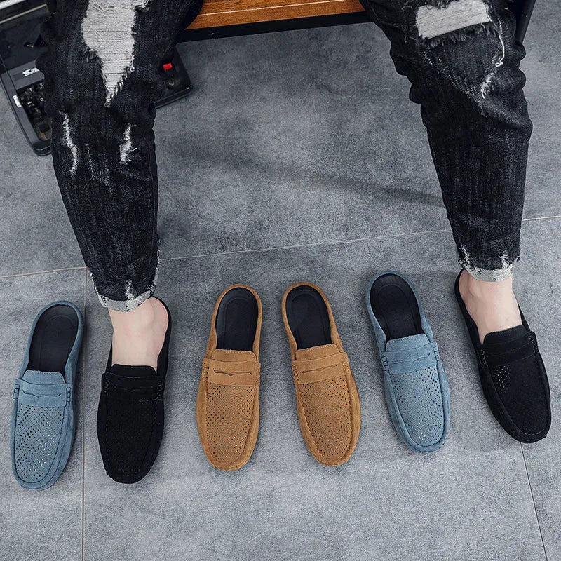 Mules à bout fermé en PU