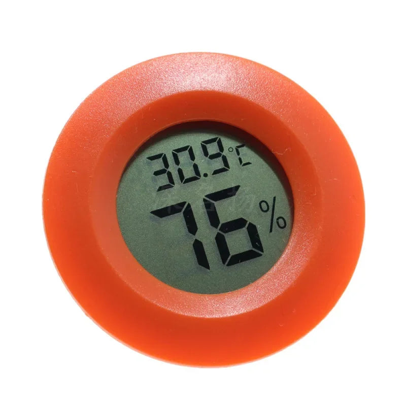 Thermomètre-hygromètre numérique rond