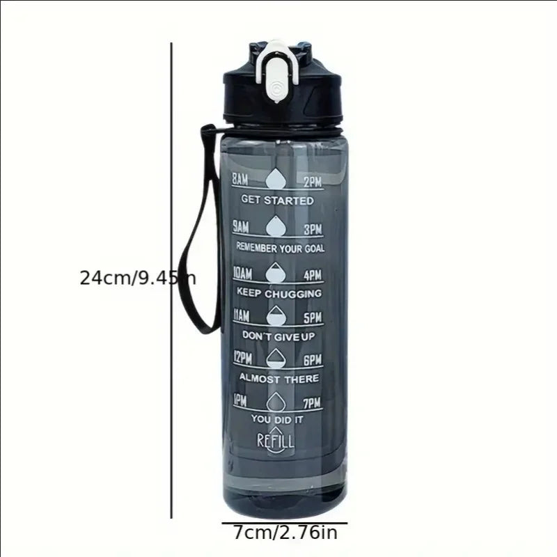 Gourde de sport graduée 800 ml