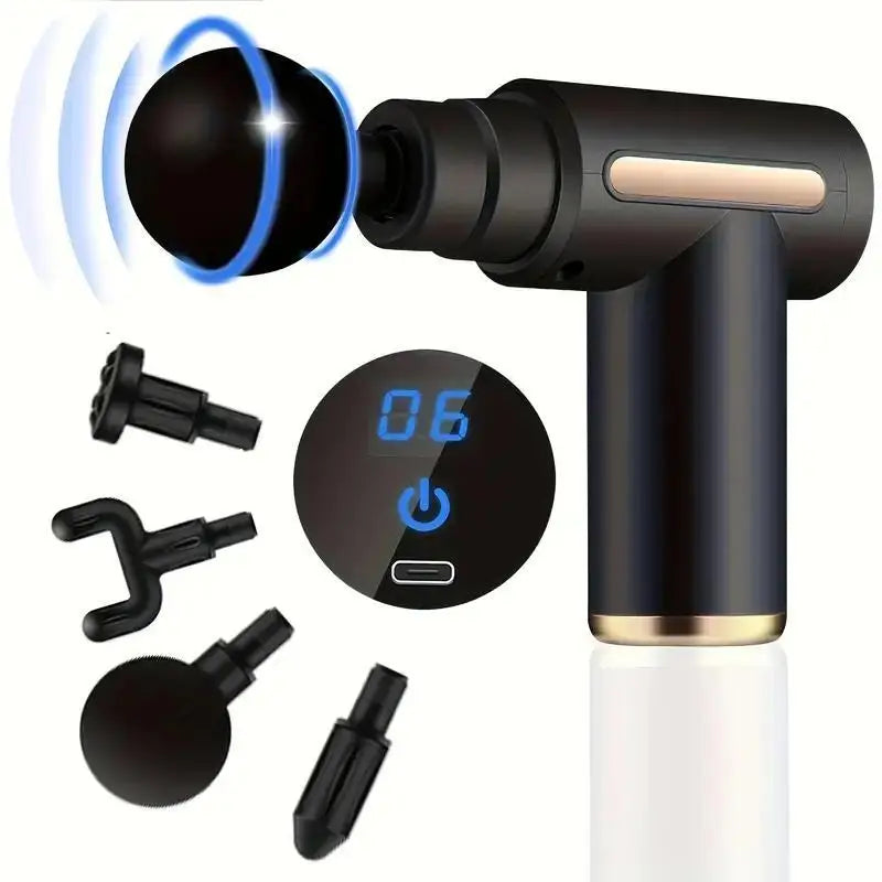 Pistolet de massage musculaire 6 vitesses – 2 modes