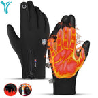 Gants d'hiver tactiles pour vélo et plein air