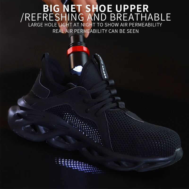 Chaussures de travail à embout métallique kankeirr