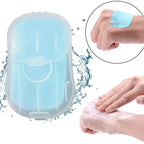 Savon en feuilles de voyage – boîte de 50