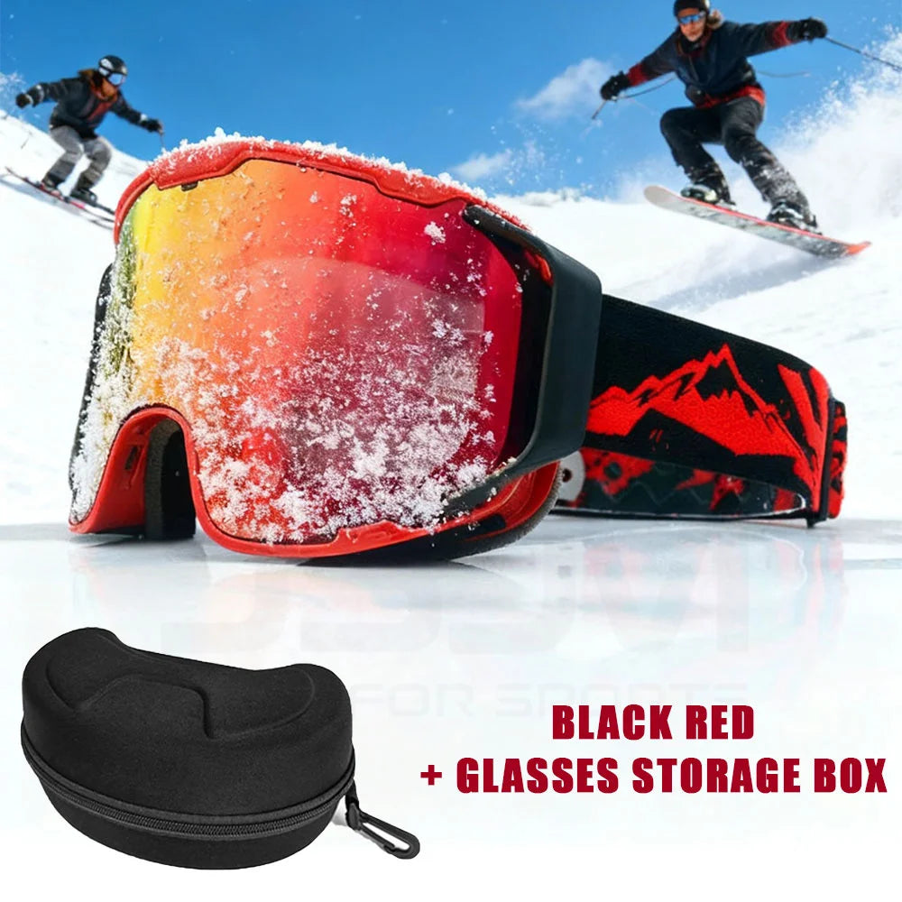 Masque de ski à double écran antibuée