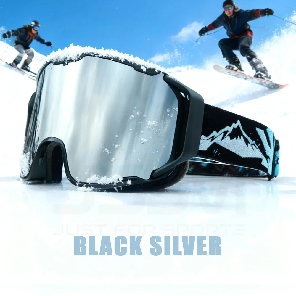 Masque de ski à double écran antibuée
