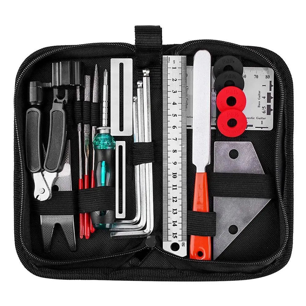 Kit de 20 outils pour entretien de guitare