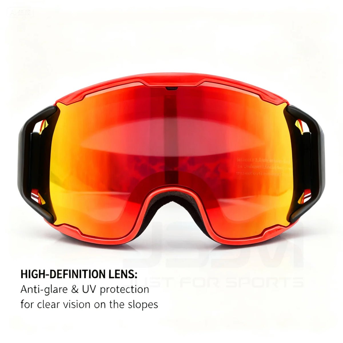 Masque de ski à double écran antibuée