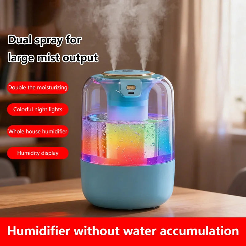 Humidificateur USB de bureau avec veilleuse