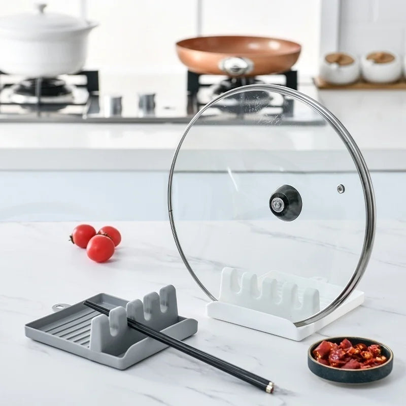Repose-ustensiles de cuisine en plastique