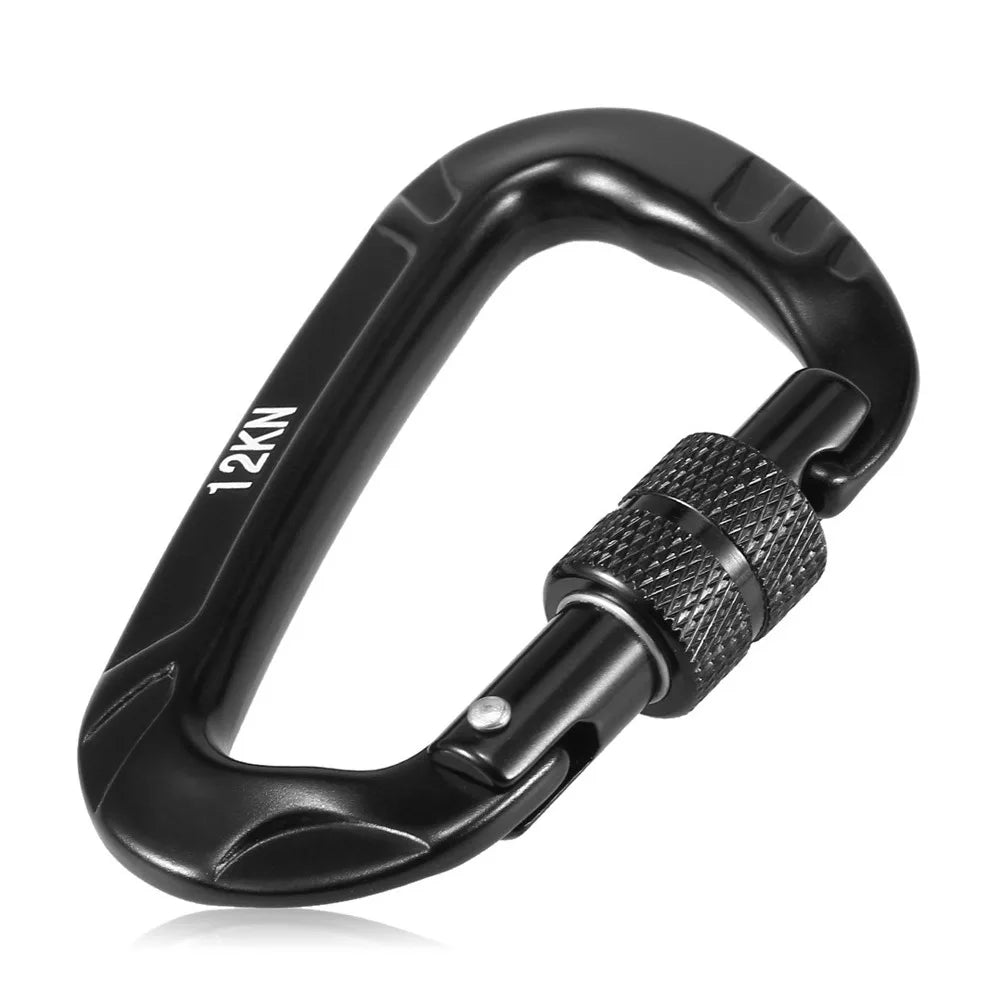 Mousqueton en D en aluminium pour accessoires