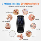 Appareil TENS / EMS rechargeable – 2 canaux, 9 modes, 30 intensités
