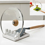 Repose-ustensiles de cuisine en plastique