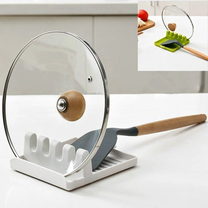 Repose-ustensiles de cuisine en plastique