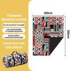 Tapis de pique-nique pliable 300 × 300 cm