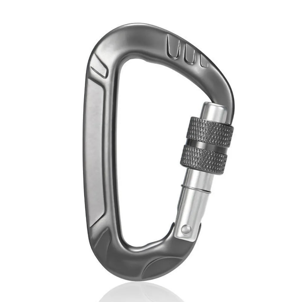 Mousqueton en D en aluminium pour accessoires