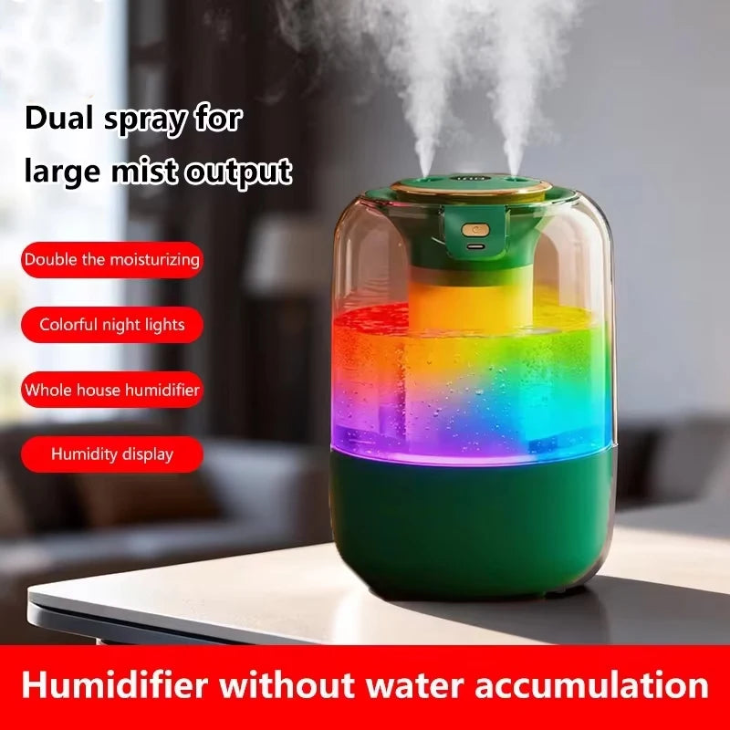 Humidificateur USB de bureau avec veilleuse