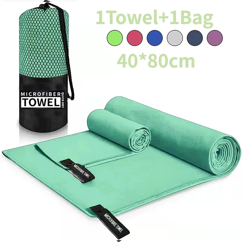Serviette de sport BRS 40 × 80 cm avec pochette