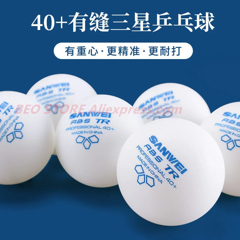 Lot de 100 balles de tennis de table 40+ – Entraînement