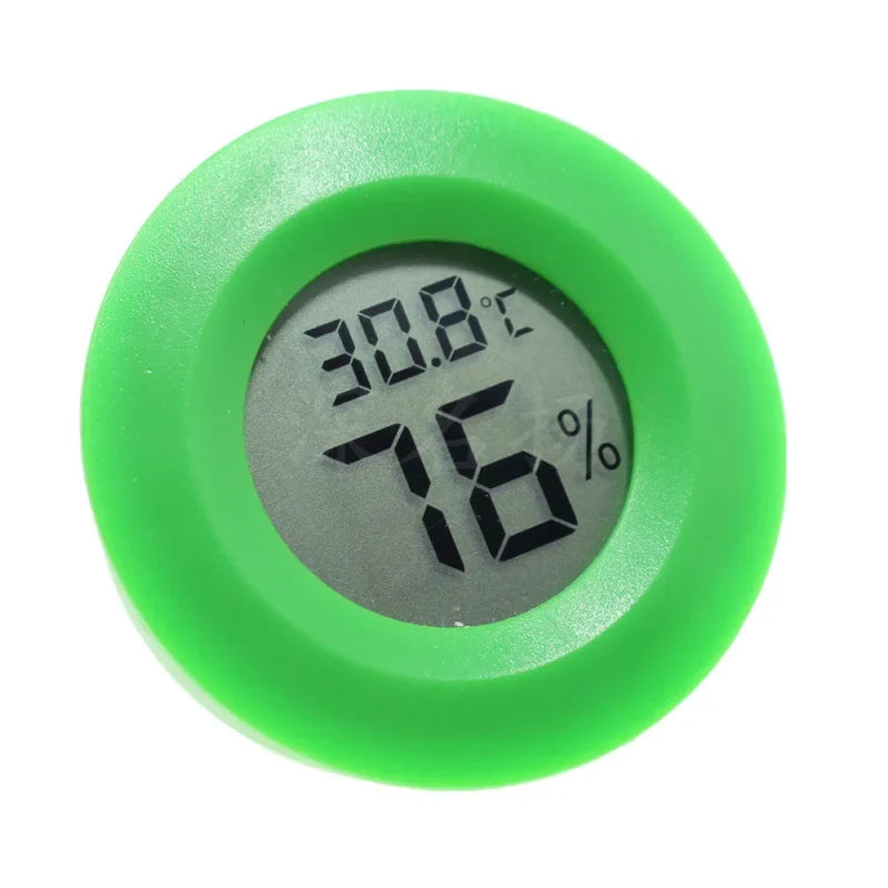 Thermomètre-hygromètre numérique rond