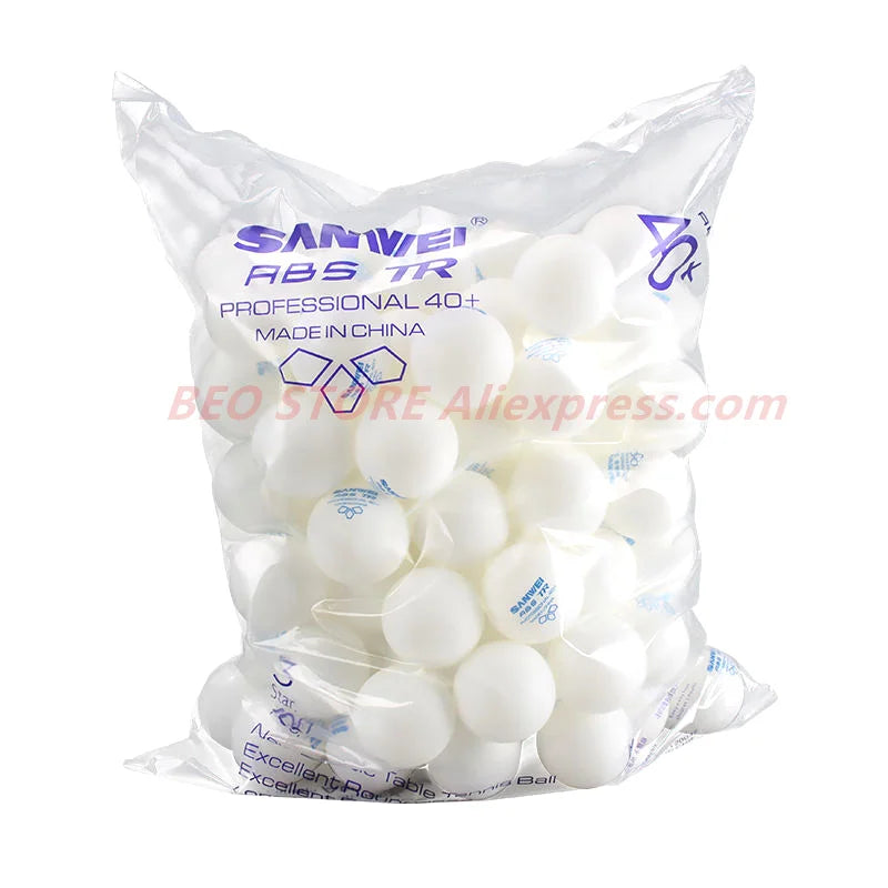Lot de 100 balles de tennis de table 40+ – Entraînement