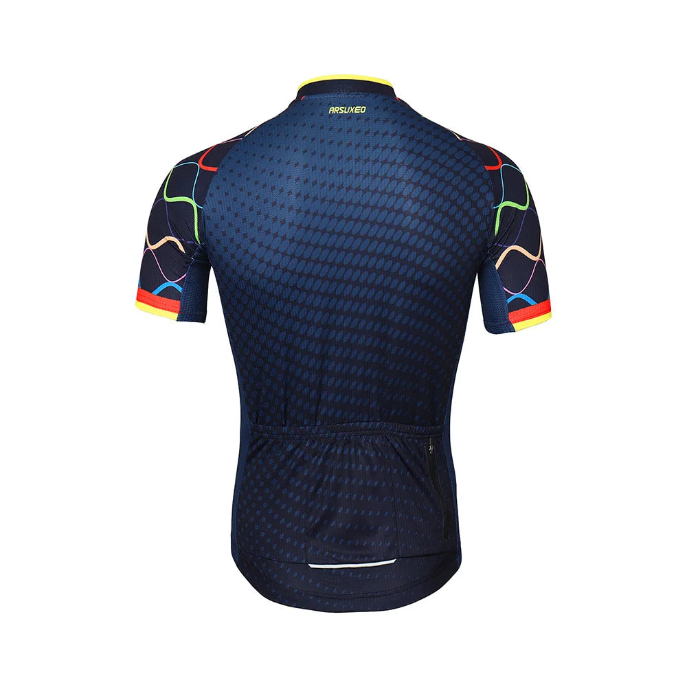 Maillot de cyclisme homme à manches courtes