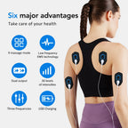 Appareil TENS / EMS rechargeable – 2 canaux, 9 modes, 30 intensités