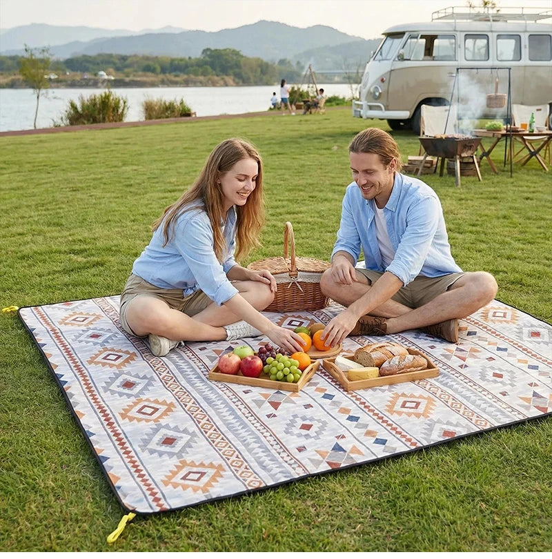 Tapis de pique-nique pliable 300 × 300 cm